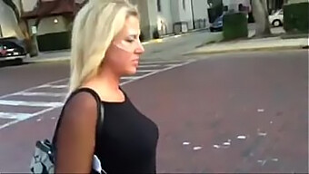 Hot Wife'S Public Walk With Kinky Facial Cum Finish - Spycam