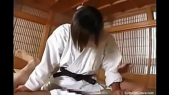 Japanese Amateur Gets Anal Penetrated By A Karate Master