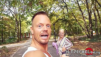 Bodo Meets Jana Schwarz On Hitzefrei.Dating And Has Sex With Her In A Public Park In Germany