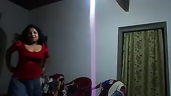 South Asian Mature Woman Giving Oral Sex To Her Spouse