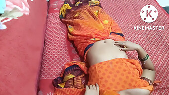 Teen Girl In Hot Sari Gets Anal And Swallows Cum