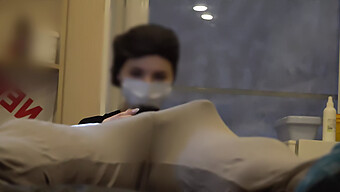 European Teen'S Bulging Cock Exposed During Medical Appointment