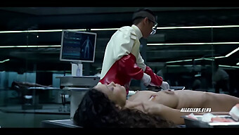 Black And Brown Tits On Display In Westworld - S01e07