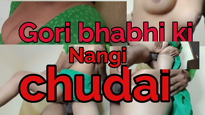 Arrêt nu de sexe et pénétration anale de Gori bhabhi dans une vidéo hindi