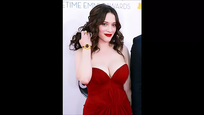 Sesi solo sensual Kat Dennings untuk fantasi handjob