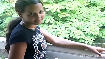 Tiny Dominican Teen Yoyo Mounts And Rides On Top