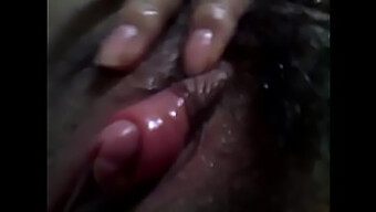 Asian amateur with a big clit gets fingered and moans in pleasure