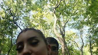 American Couple Gets Down And Dirty In The Woods