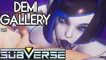 Subverse Demi'S Latest Update: Hentai Game With Steamy Sex Scenes Featuring Big Ass And Blowjob