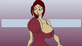 Cartoon Anime Featuring Busty Heroine