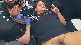 Amateur Wife Offers Ink And Sex To Tattoo Artist