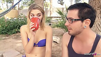 Karina White Seduces A Shy Teen For Pool Party Sex