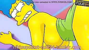 Simpsons-Themed Porn Featuring Large Buttocks And Ass