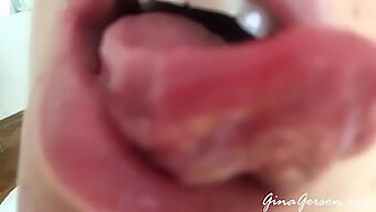 Young And Sexy: Homemade Throat And Saliva Fetish