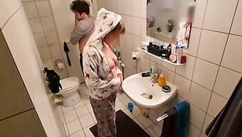 Stepsister Seduced And Brutally Fucked In The Bathroom By Her Stepbrother