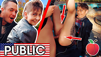 Amatérský Zralý Rubina Si Užívá Veřejný Sex A Anální Záběr Zblízka V Německém Milf Videu