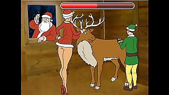 Christmas-Themed Sex Game With A Cheating Wife