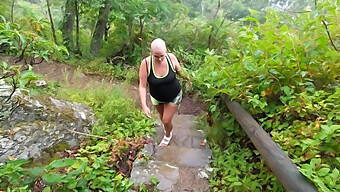 Pov Blowjob On Hiking Trail With Cum In Mouth