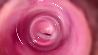 Tight And Creamy: A Deep Close-Up Of Mia'S 18-Year-Old Pussy