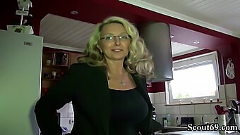 German Mom Seduces Neighbor For Sex In Homemade Video