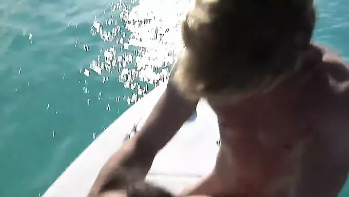 Tori Black's wild ride on a boat with blacked cocks