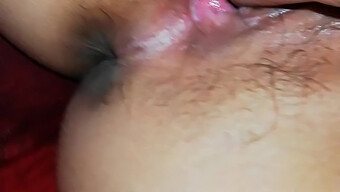 A tight homemade pussy in action