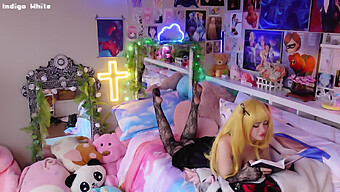 Come And Join Misa Amane As She Begs For Your Attention In This Intimate Video